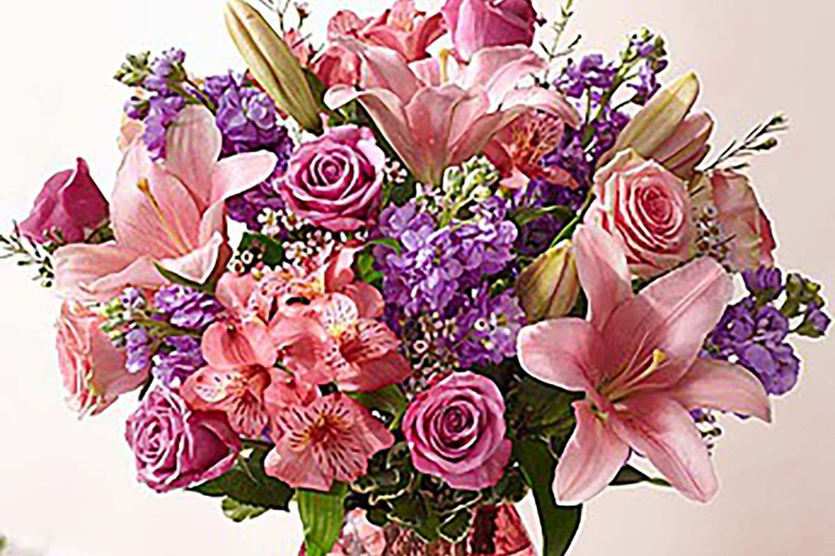 Valentine's Pink Paradise Bouquet