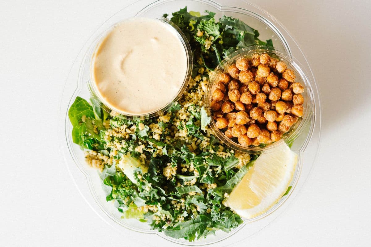 Chickpea Caesar Salad