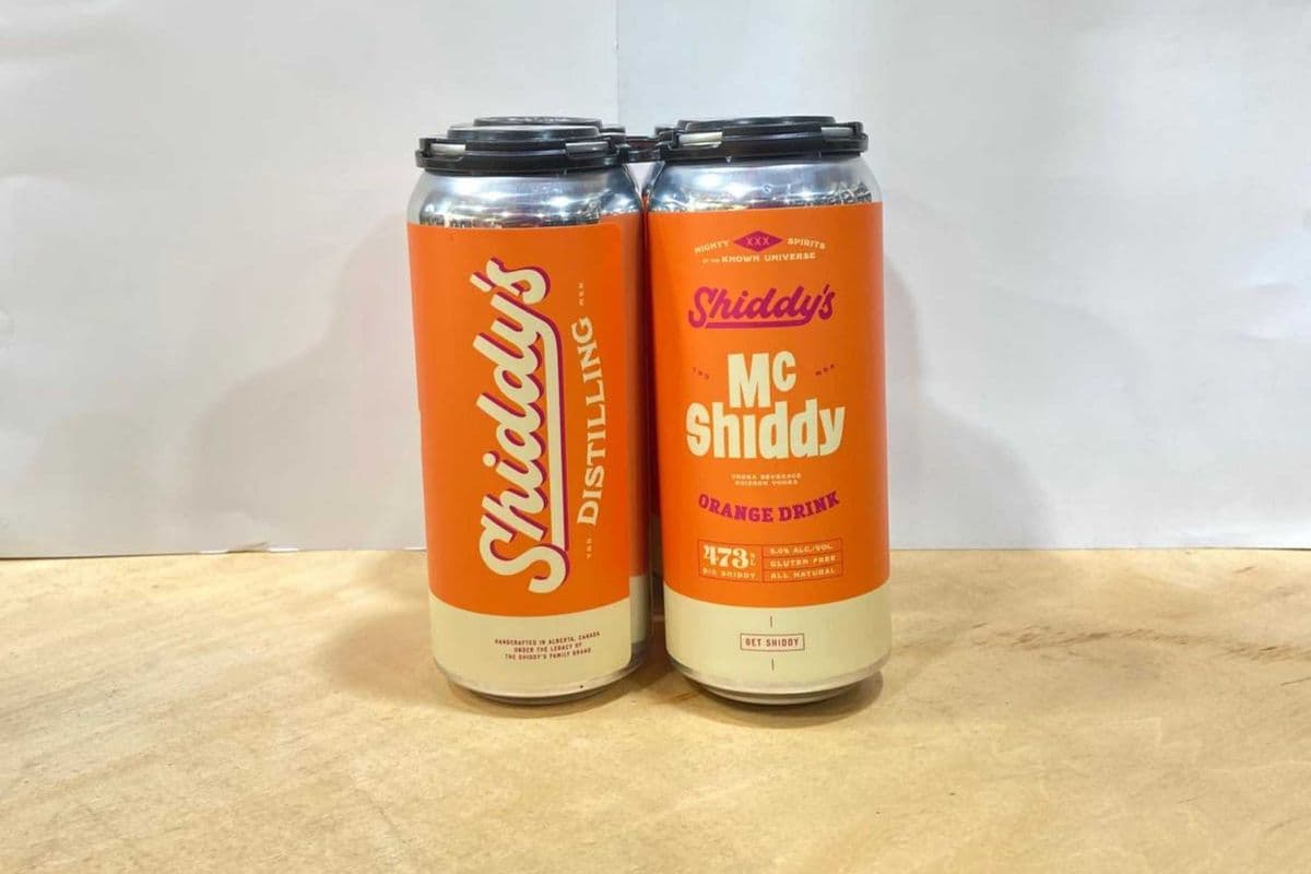 SHIDDYS ORANGE DRINK CLS 4 CAN (1 x 4X473 ML)