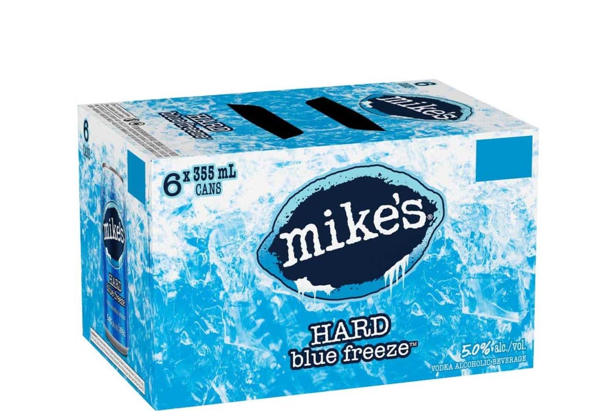 Mike's Hard Blue Freeze (6 x 355 ml Cans)