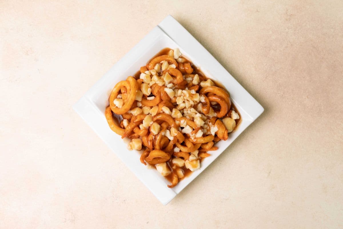 Large Curly Fries Poutine