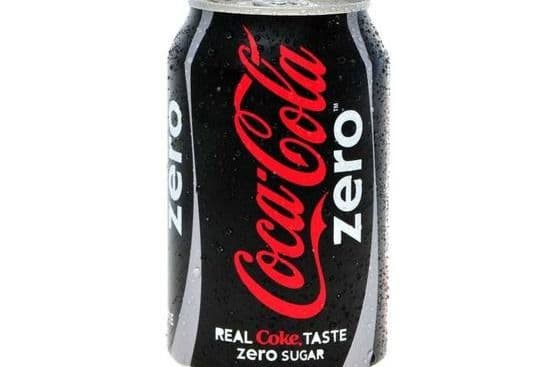 Can of Coca Cola Zero