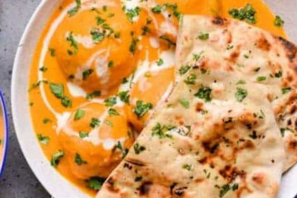Malai Kofta (8oz) & Garlic Naan