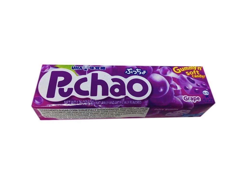 Puchao Grape Japanese Chewy Candy 50g