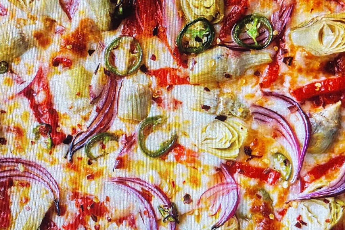 Grilled Veggie Pizza