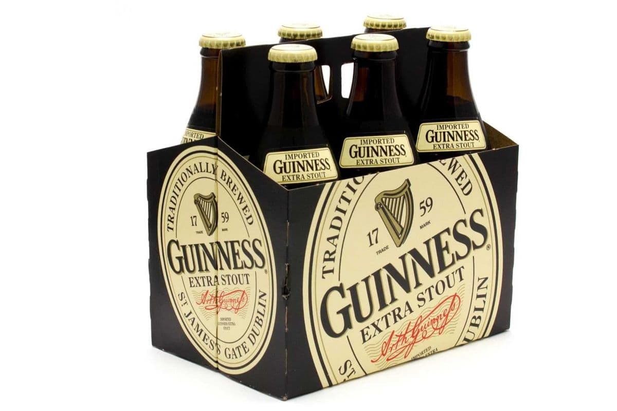 GUINESS EXTRA STOUT 6 BOTTLES (330ML) (1 x 330ML)