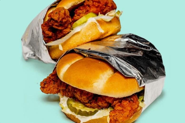 Nashville Hot Chicken Tender Sandwich