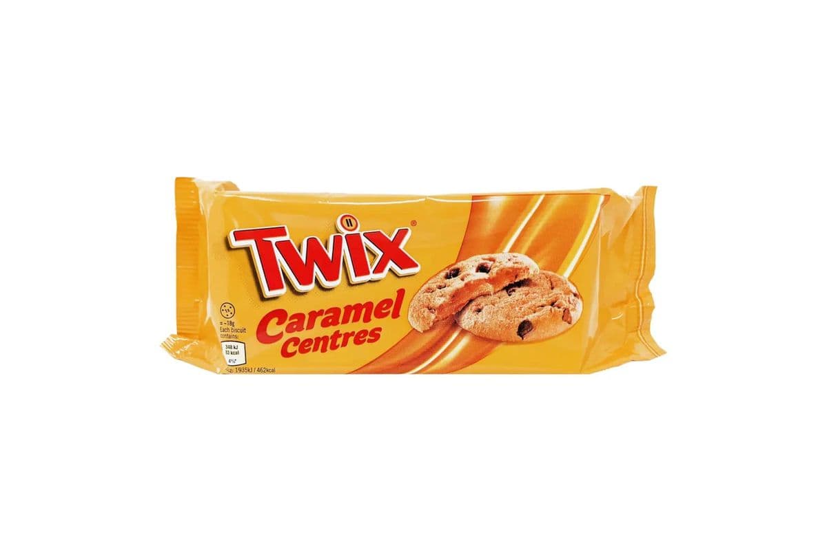 Twix Caramel Centres Cookies (144g) (664 Cal)