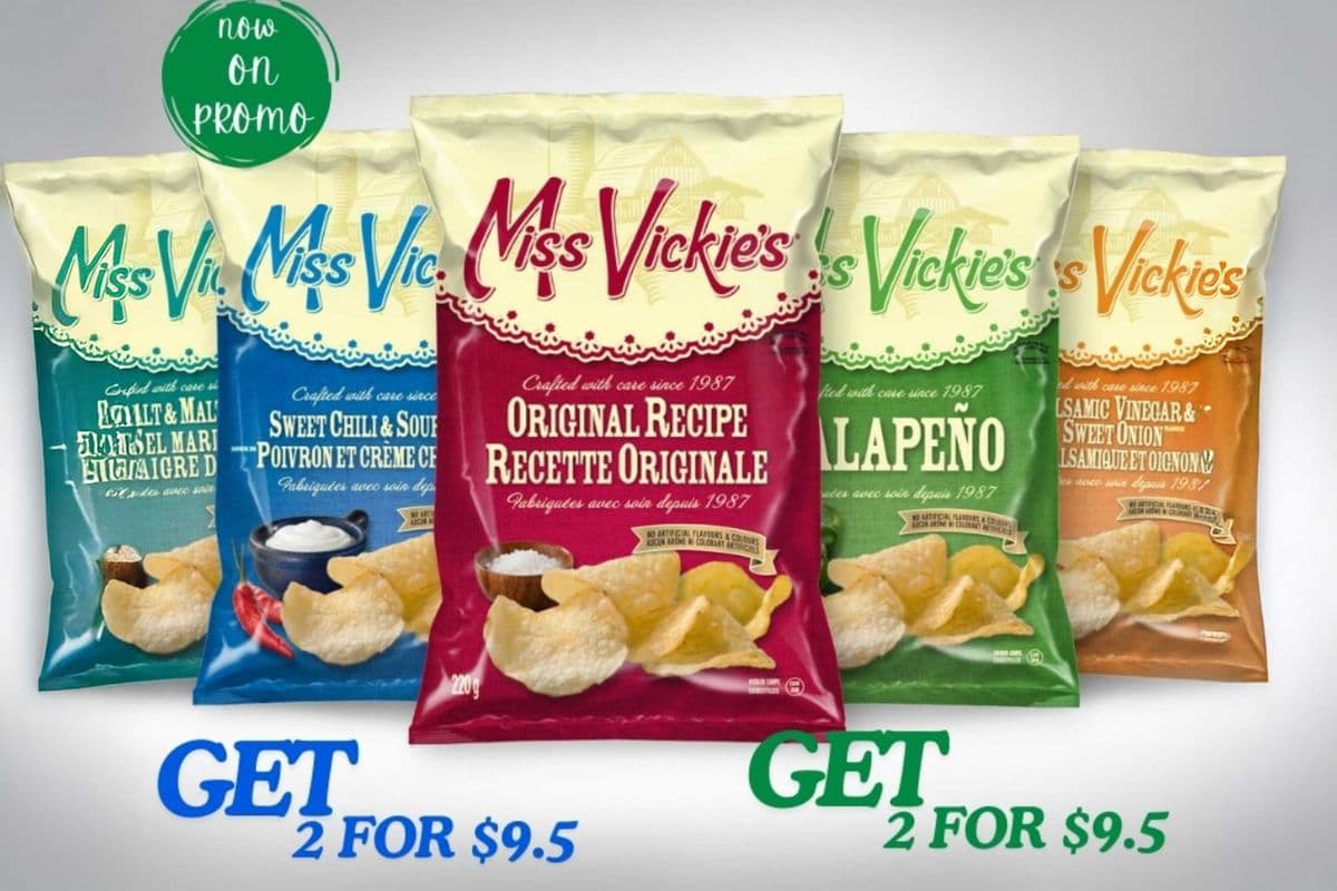 Miss Vickie's Kettle Cooked Chips 2 FOR $9.50 (200 g)