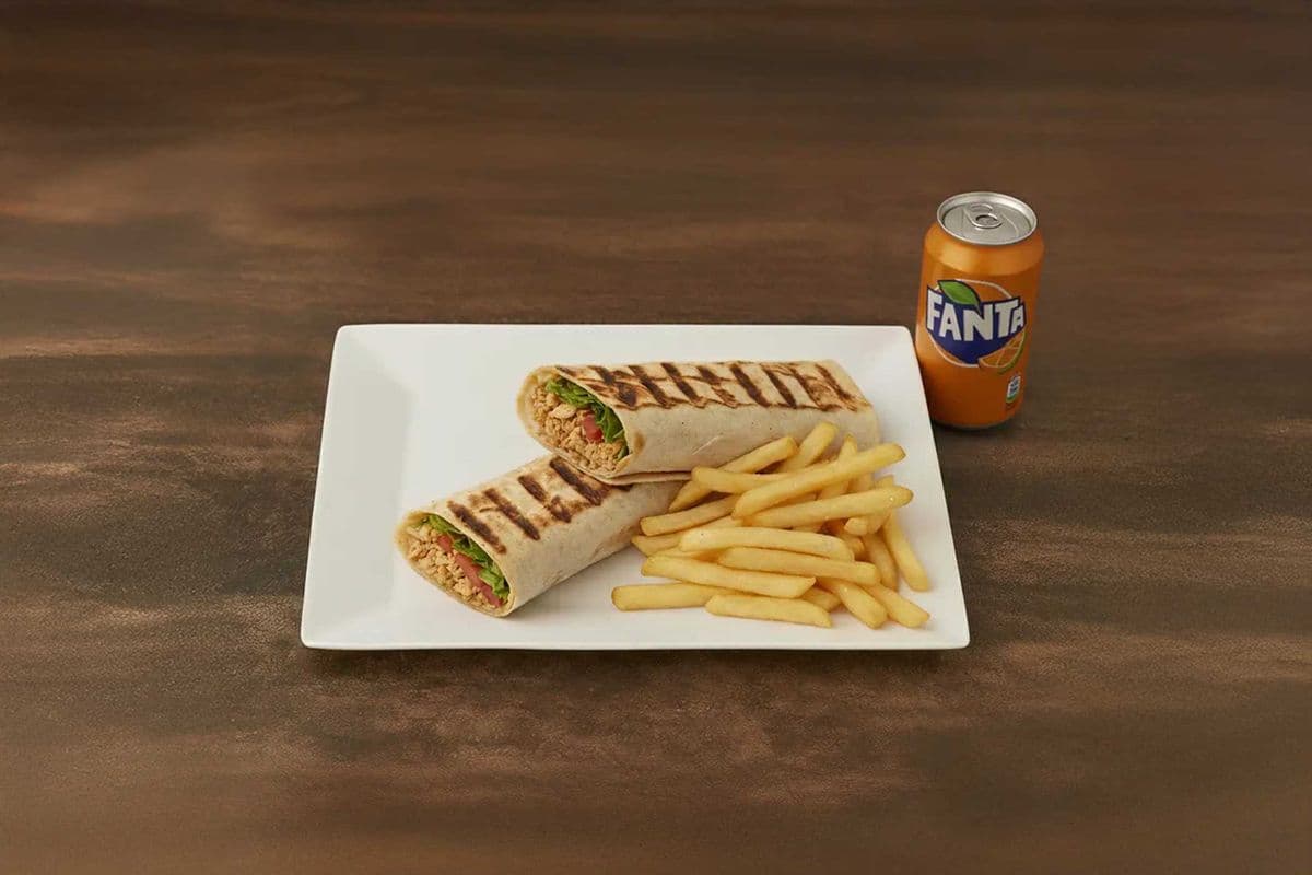 Chicken Adana Wrap Combo