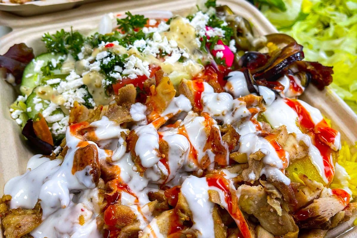 Chicken Shawarma Plate