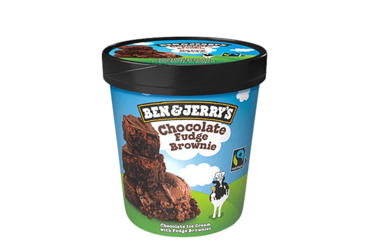 Ben and Jerry Chocolate Fudge Brownie Frozen Dessert (500 ml)