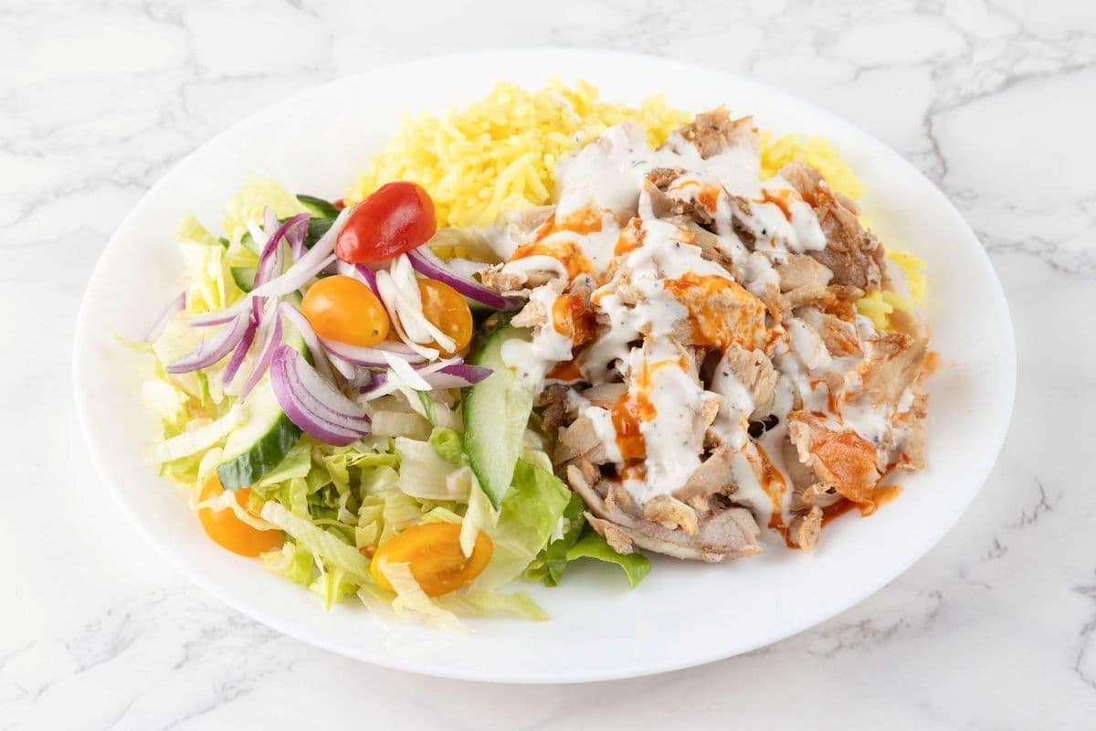 Chicken Shawarma On Rice