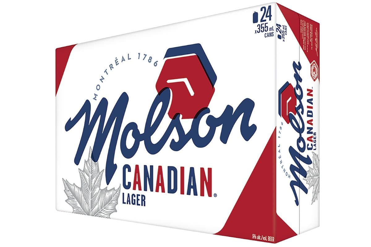 Molson Canadian Beer (24 x 355 ml cans)