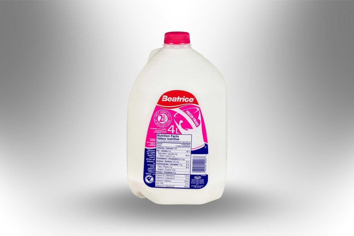 Beatrice 2% Milk (4L)