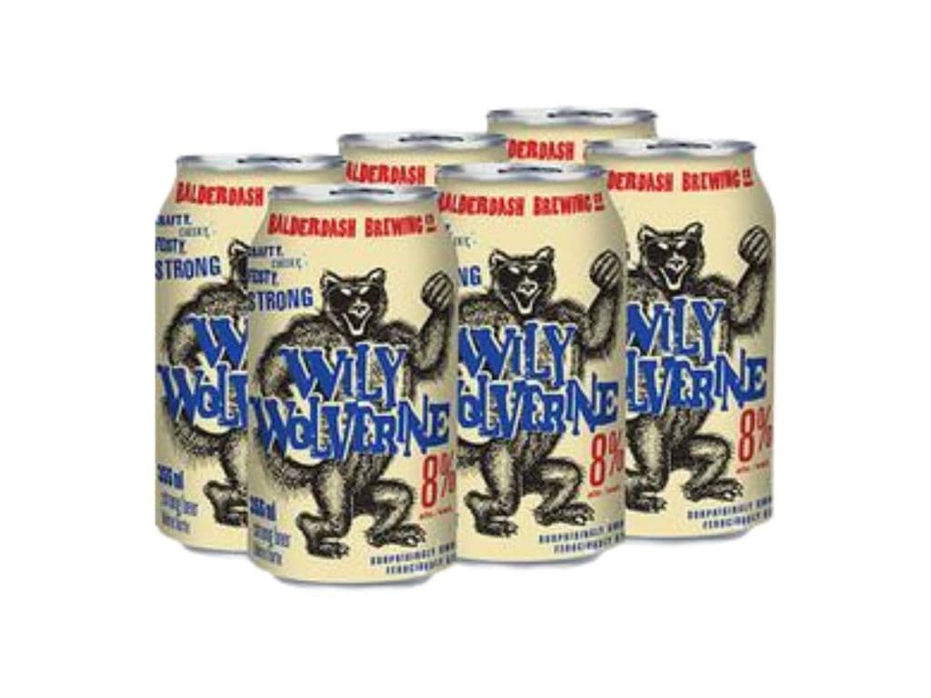 Wily Wolverine Strong Lager (6x355ml)