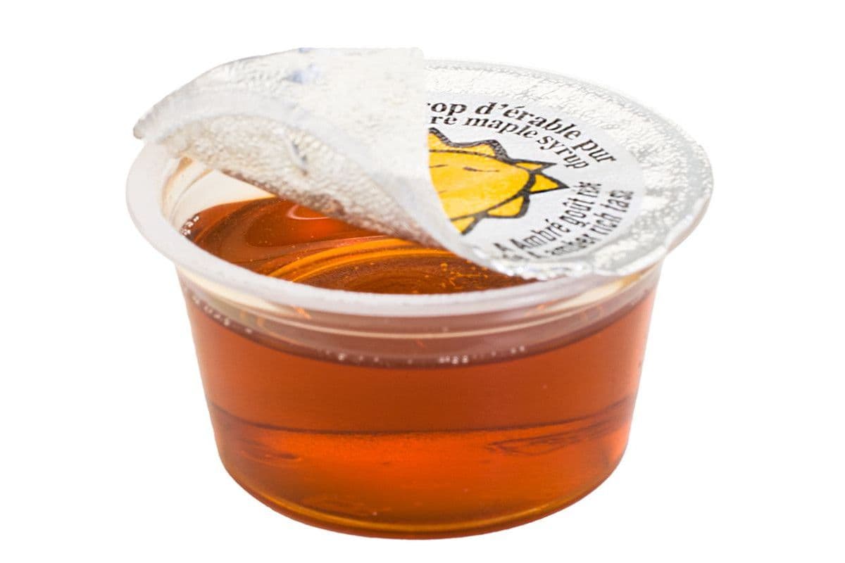 Pure maple syrup (70 Cals.)