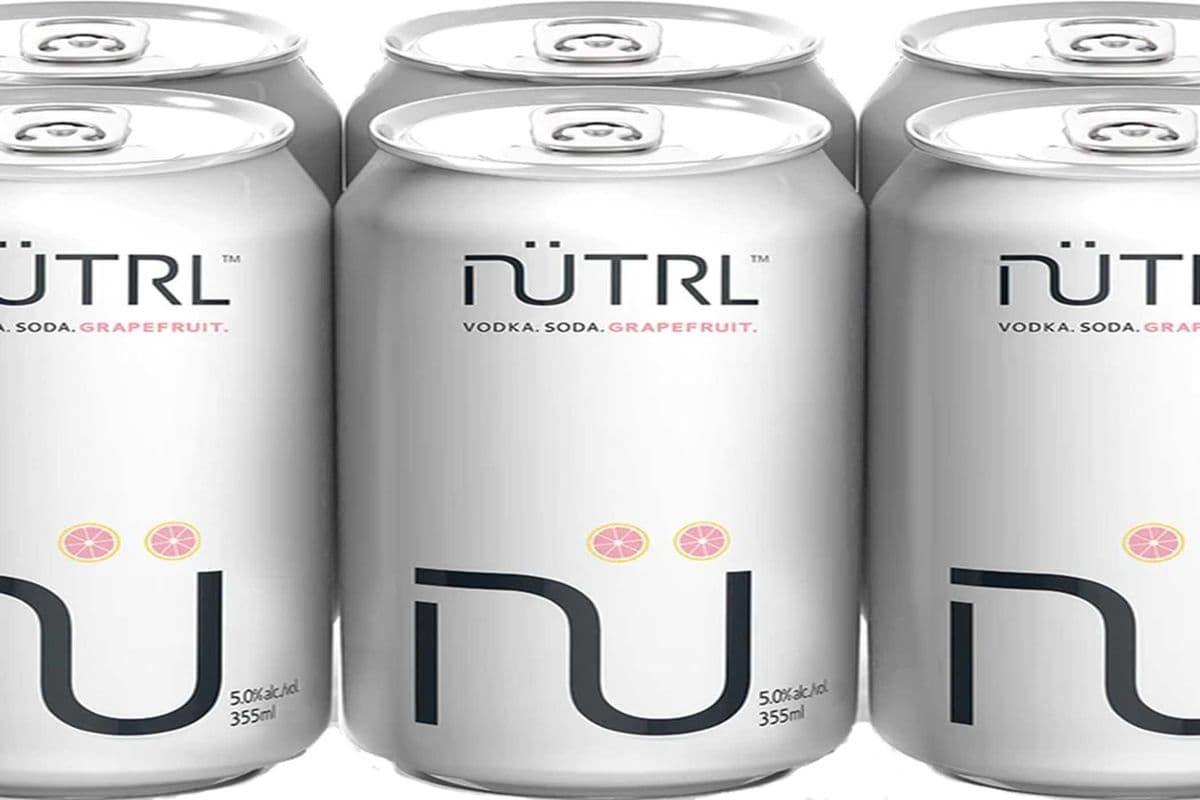 Nutrl Vodka Grapefruit 6 CANS (6 x 355ML)
