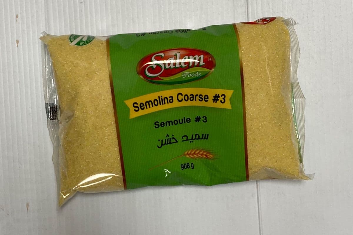 Salem Semolina Coarse #3 (908g) (160 Cal)