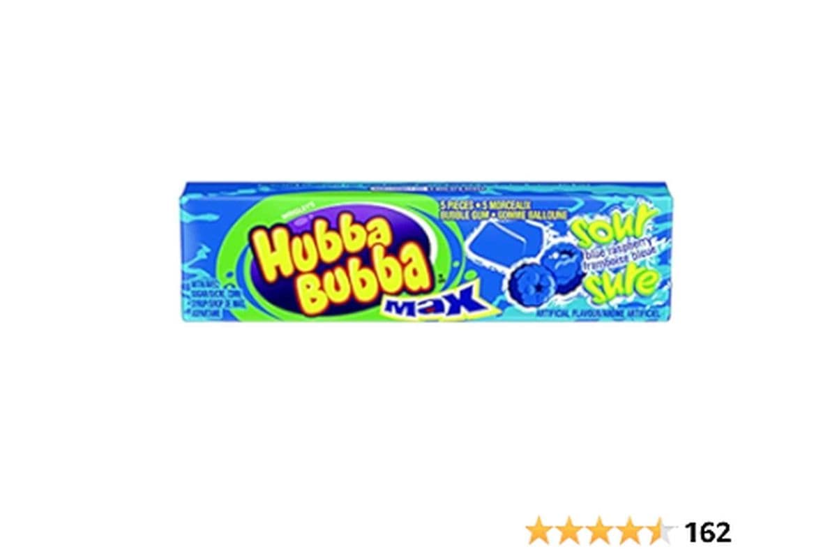 Hubba Bubba Max Blue Raspberry (5 pcs)