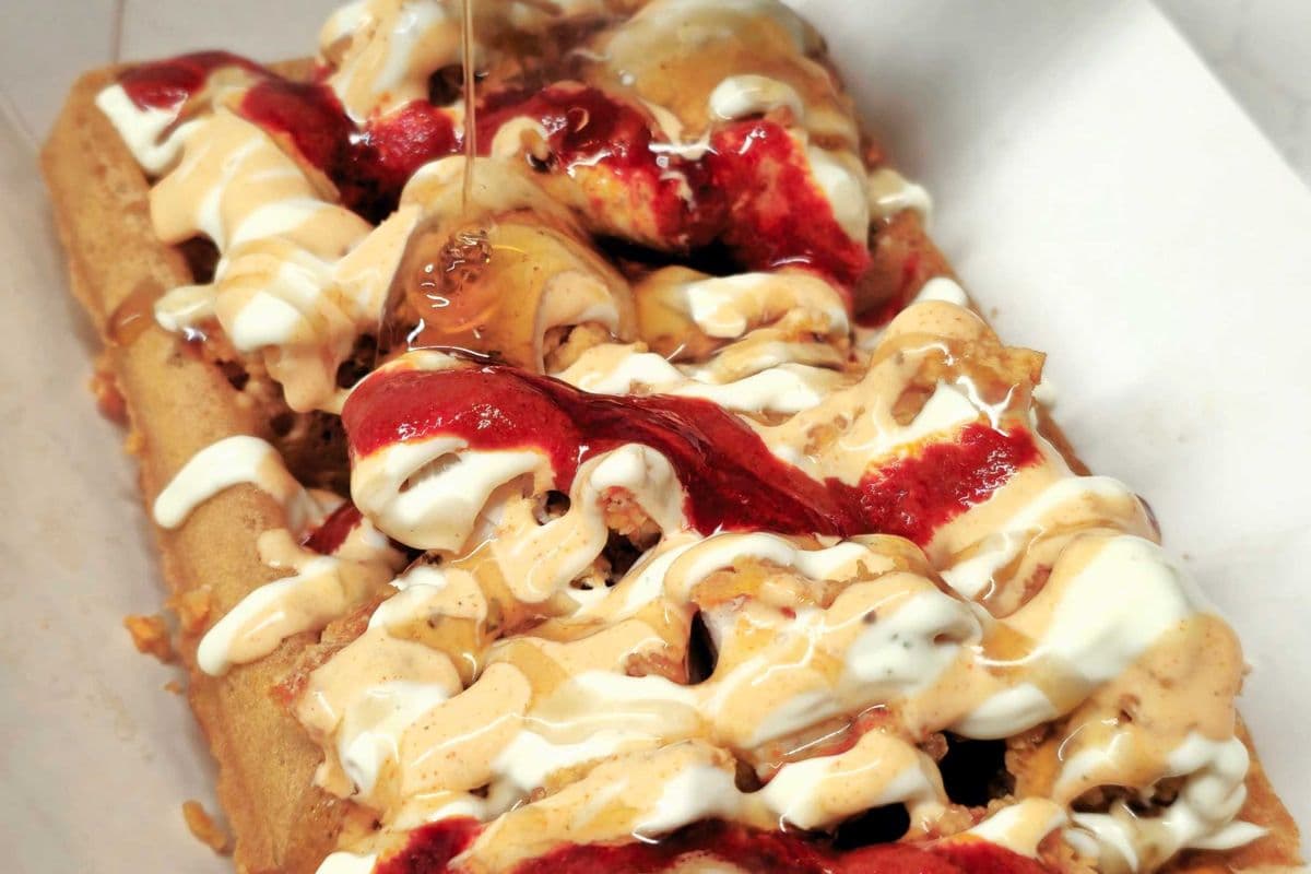 Krispy on Waffle