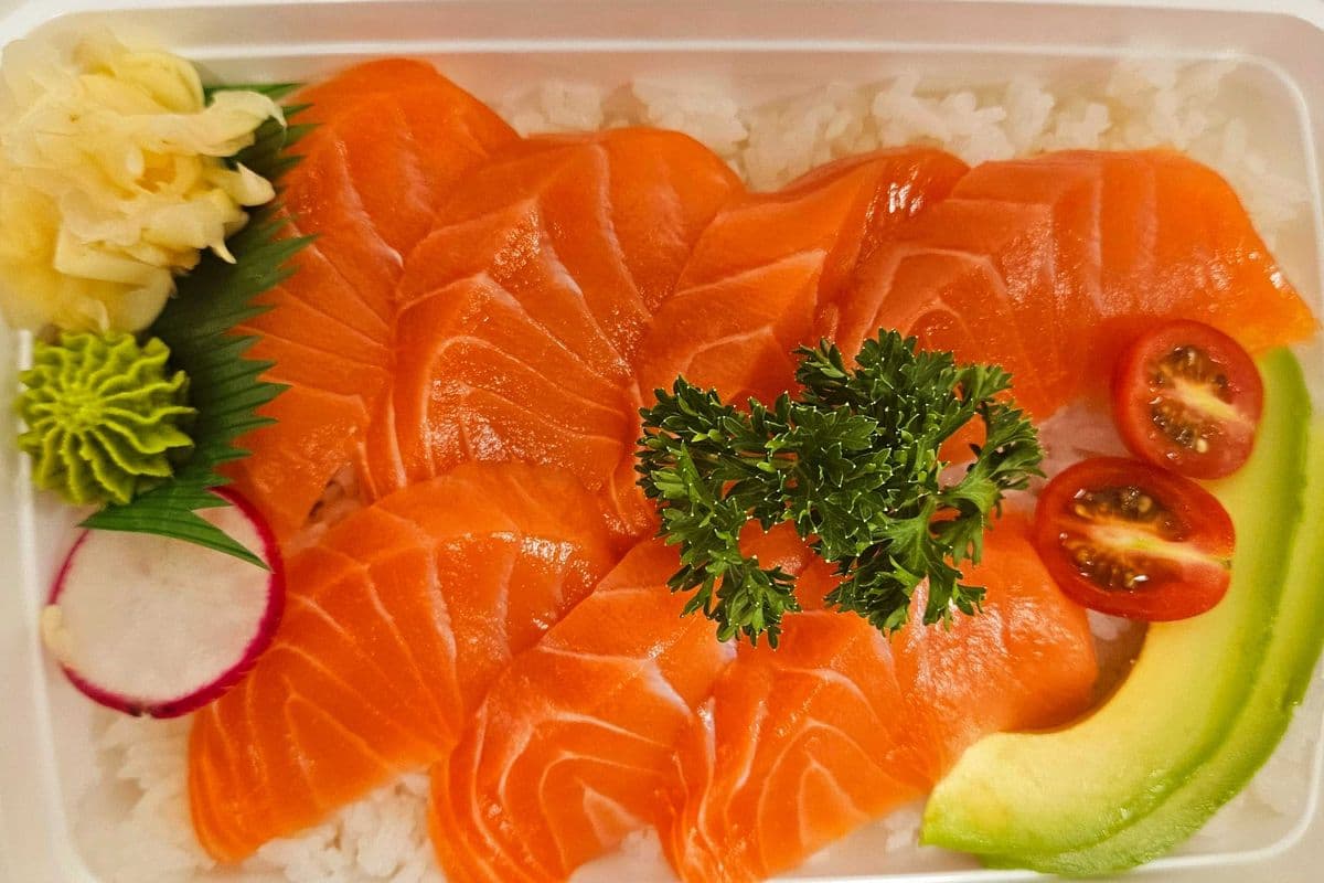 Salmon Donburi