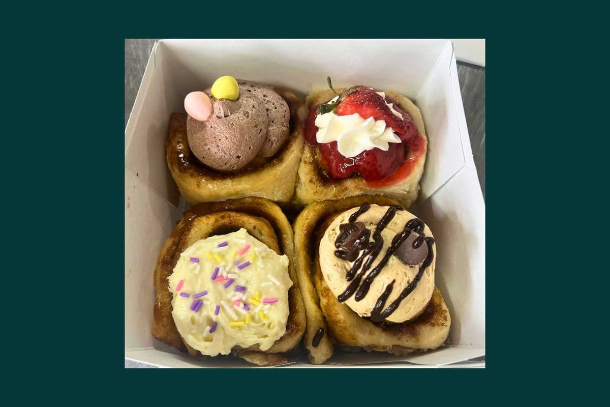 4- Pack Assorted Mini Buns