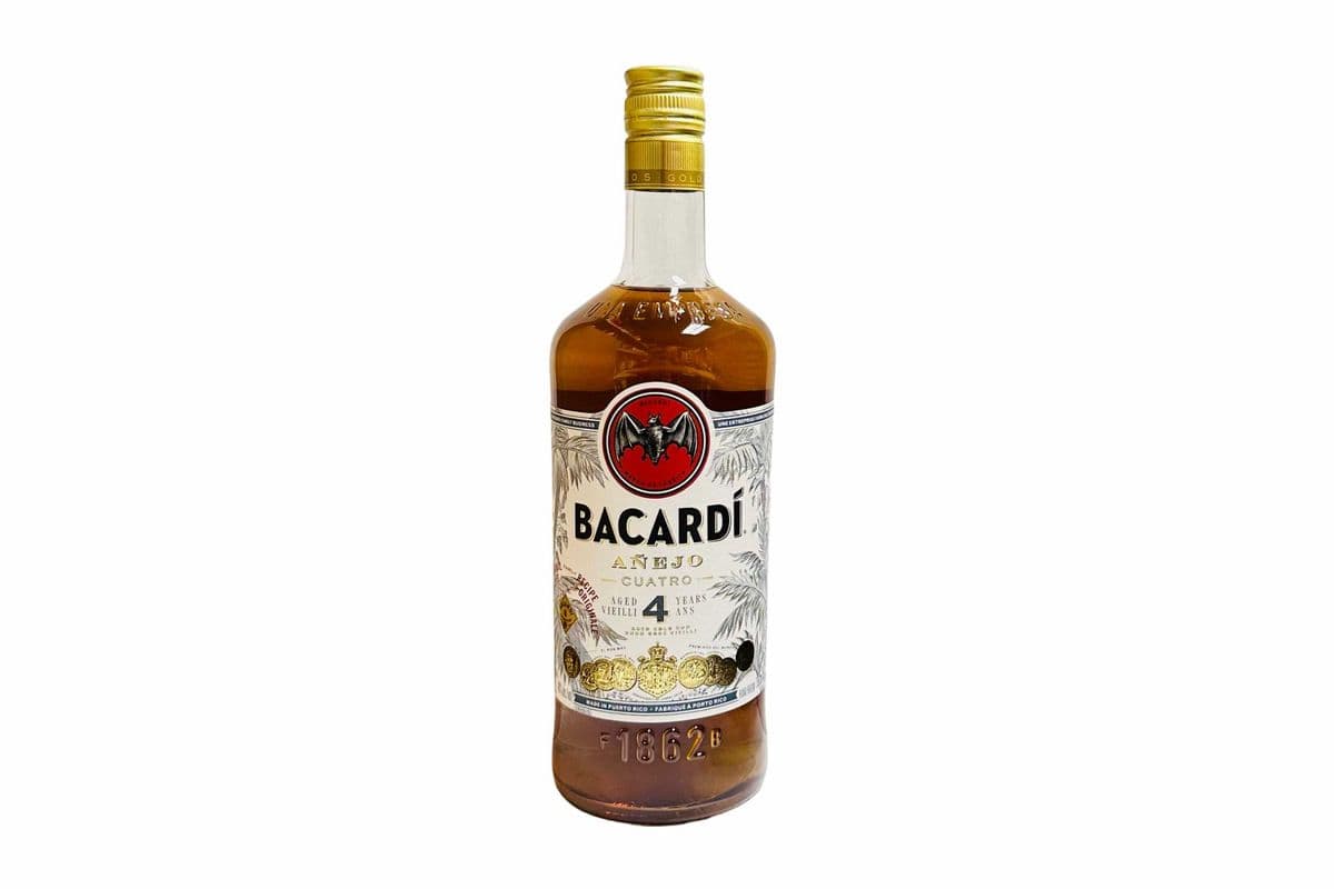 Bacardi Anejo 4 Years Old Rum (1 x 750 ml)