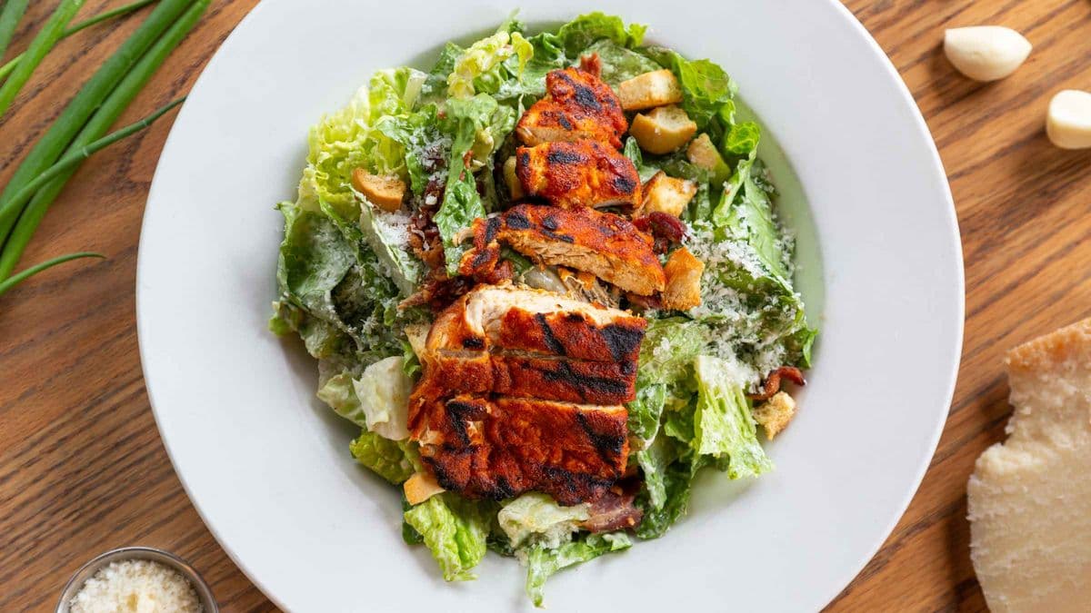 Cajun Chicken Caesar Salad