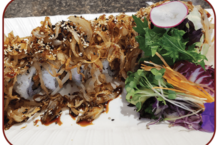 Crazy Vegetable Roll (8 cut)