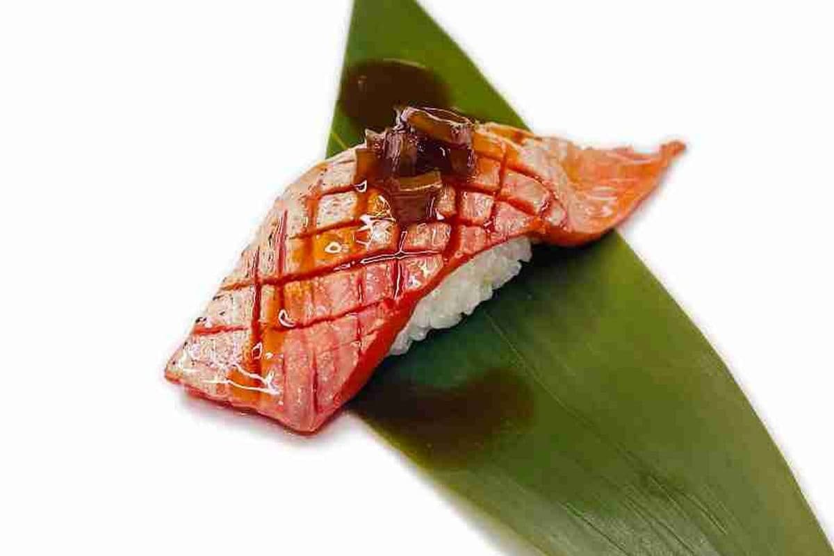 Salmon Belly Aburi