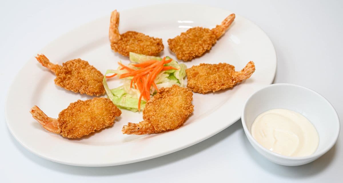 11. Deep-Fried Crispy Breaded Shrimps (6 pcs)