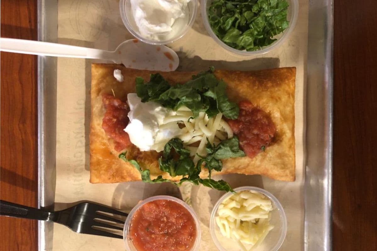 Chicken Chimichanga Box