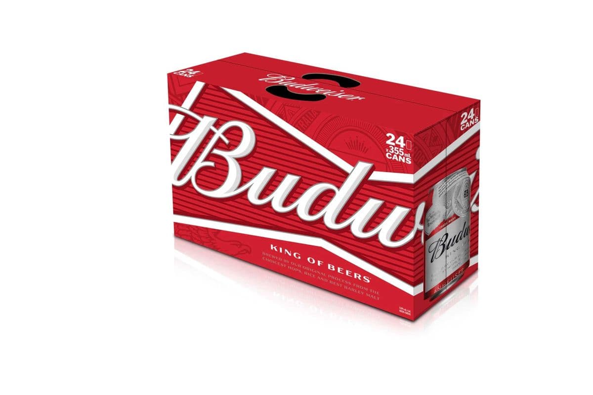 Budweiser (24 Pack ) (24 x 355 ML)