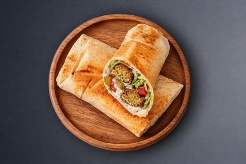 Large Falafel Wrap