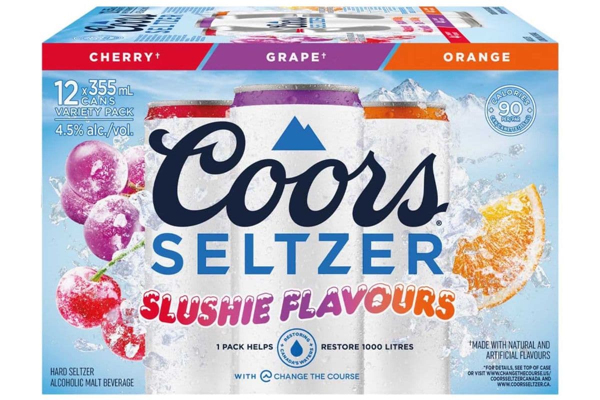 Coors Seltzer Mixer (12 Cans) (12 x 355mL)