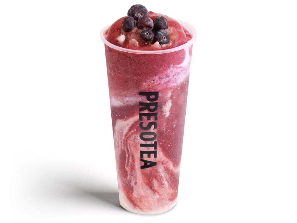 Frappé glacé fromage aux baies / Berries Cheese Cloud