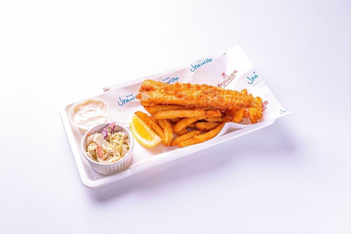 Pollock Fish and Chips