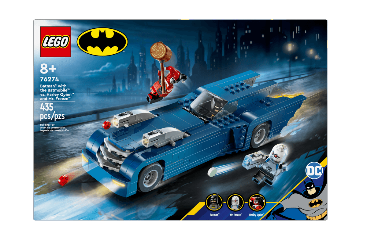 LEGO Batman with the Batmobile vs. Harley Quinn and Mr. Freeze (76274)