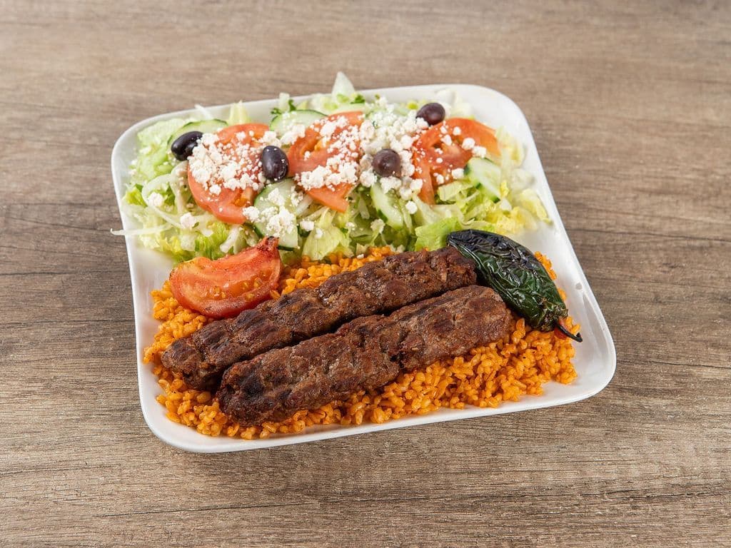 Adana Shish Kebab Plate