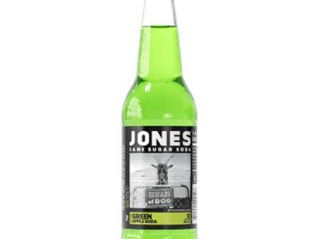 Jones Soda Drink - Sugar Cane Green Apple