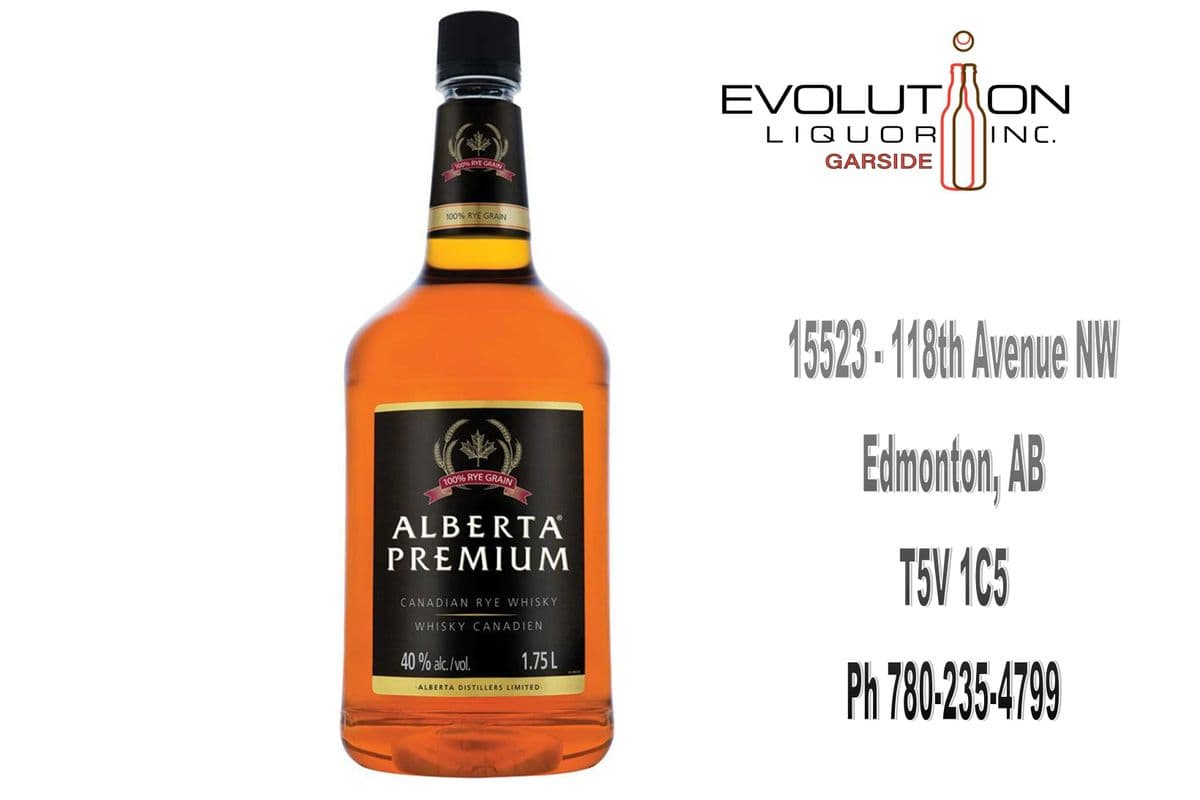 Alberta Premium Canadian Rye 1750P (1 x 1.75L Glass Bottle)