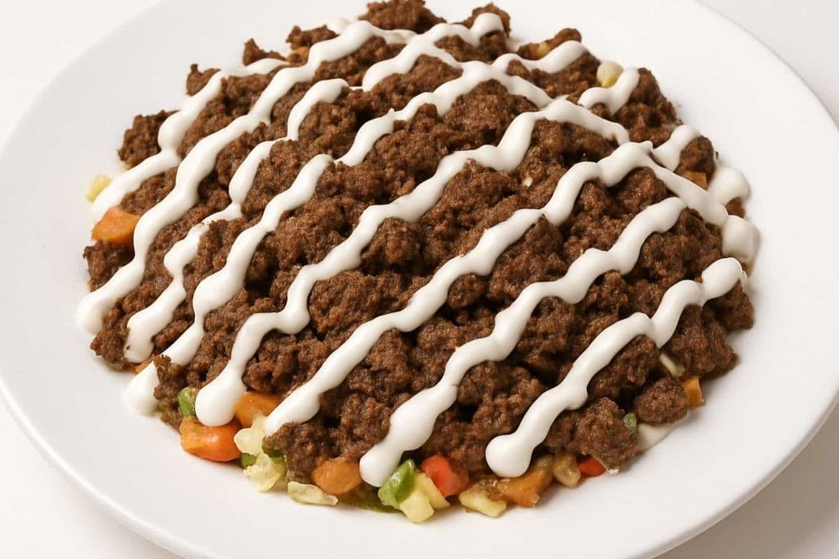 Alley Beef on Ice Salad