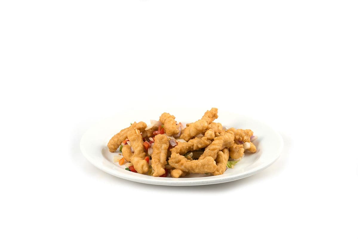 109. Calmar frit au sel et poivre / Salt and Pepper Fried Squid
