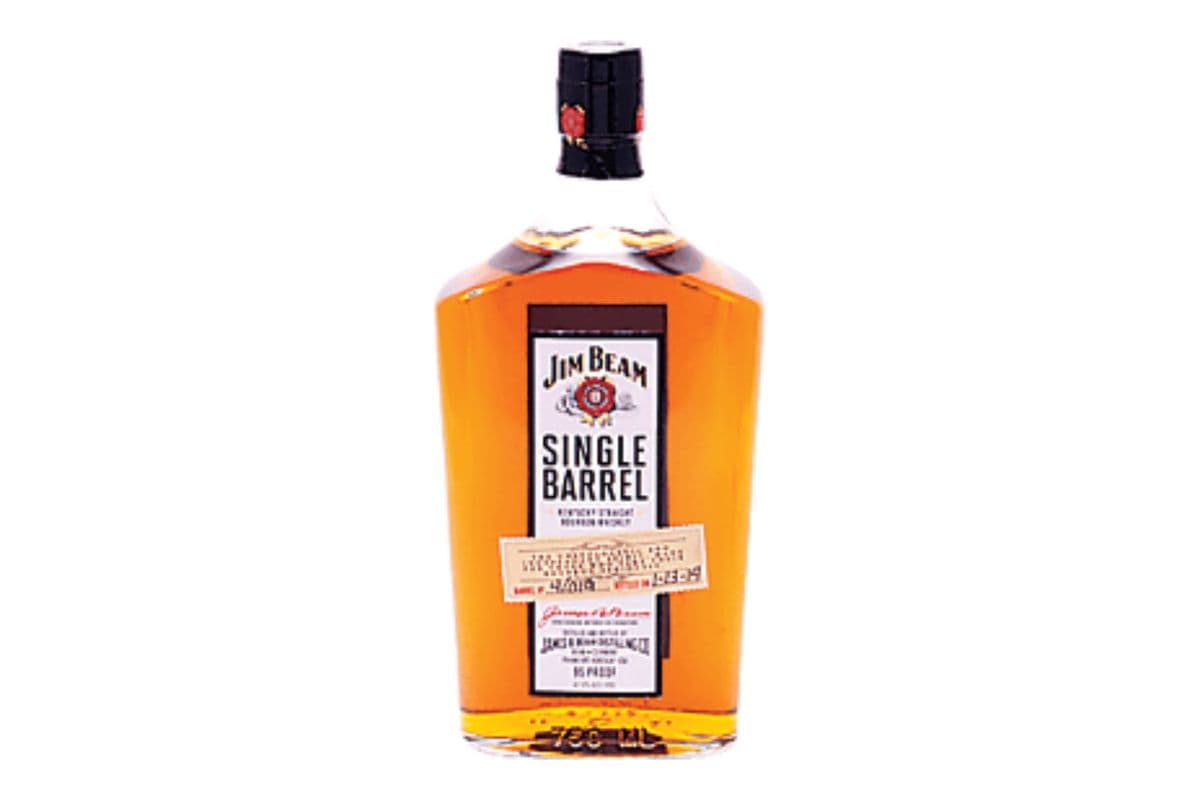Jim Beam Single Barrel Kentucky Bourbon 95 Proof (750 ml Bottle)