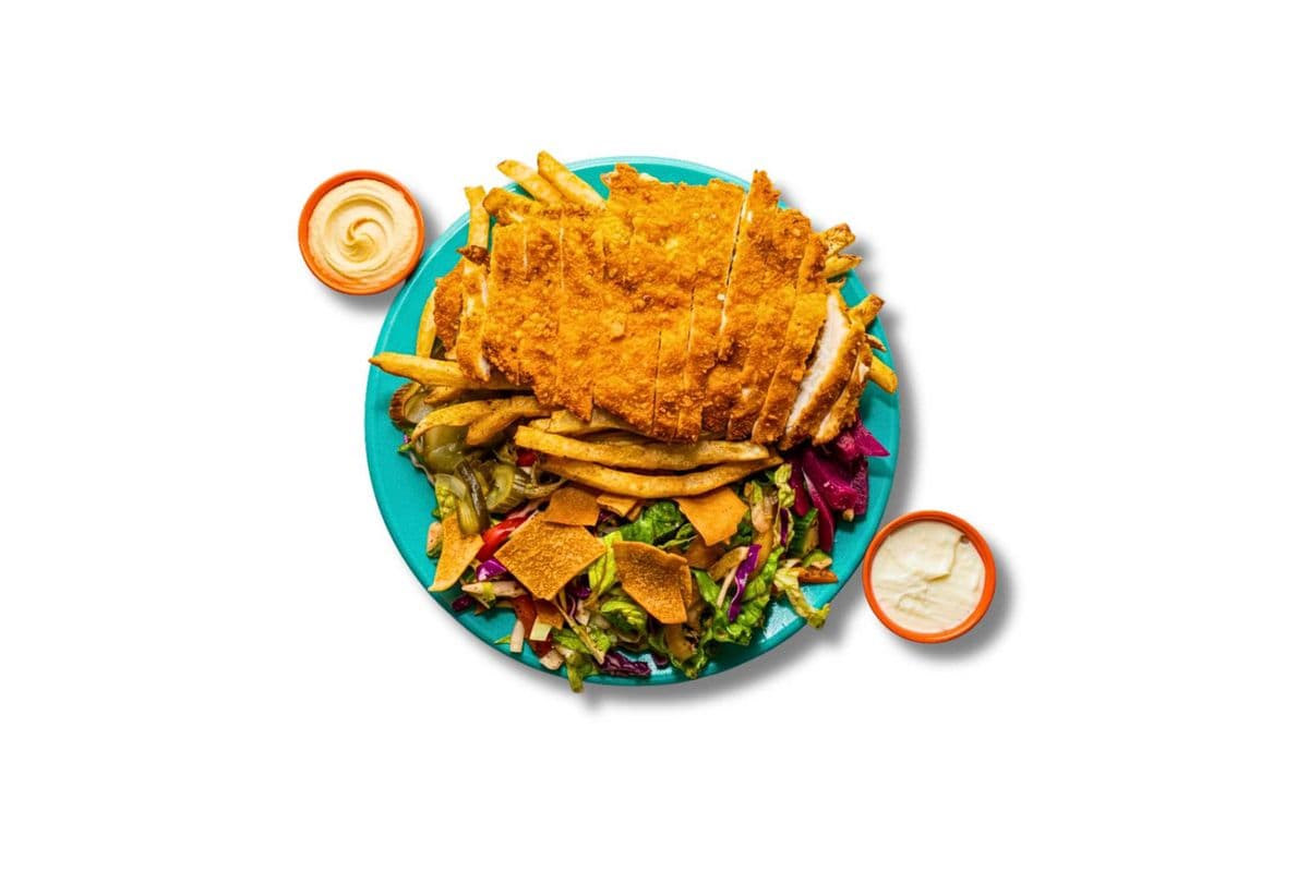 Cream Chop Plate