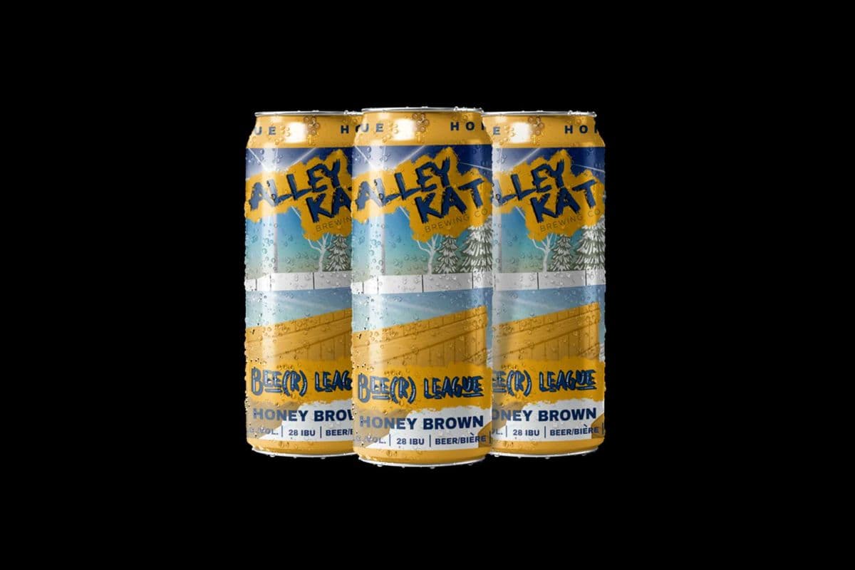 Alley Kat Bee League Honey Brown (4 x 473 ml)