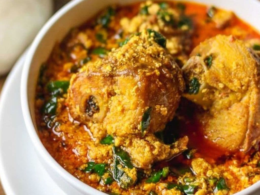 Egusi Soup Bowl