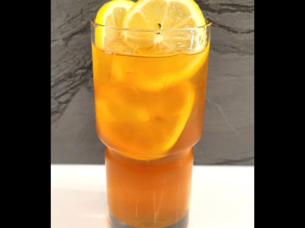 CT1 HK style ice lemon tea 港式凍檸茶