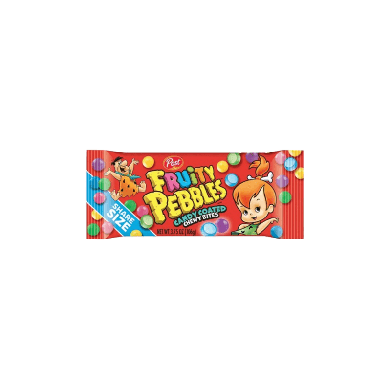 Fruity Pebble Candy Coated Chewy Bites – USA (3.75oz)